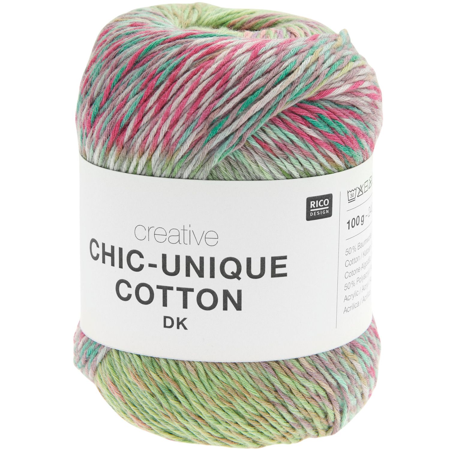 Creative Chic- Unique Cotton dk Aqua
