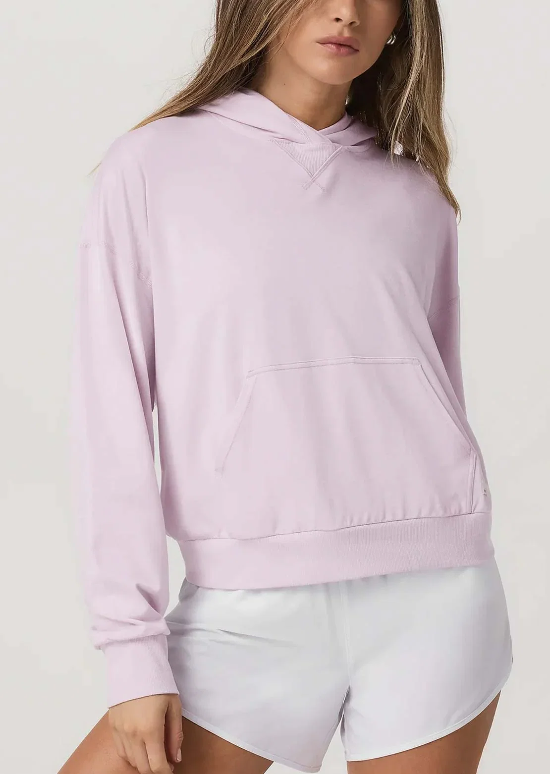 Image of Vuori Women's Halo Modern Pullover Hood
