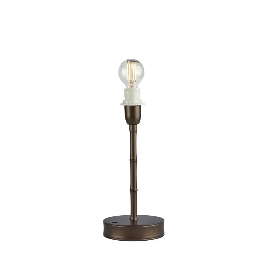 Image of Bronze Bamboo Rechargeable Lamp Base - 25cm