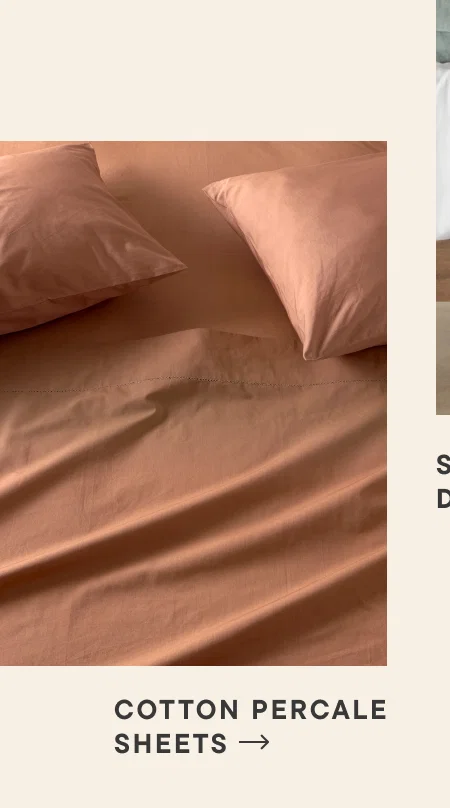 Cotton Percale Sheets