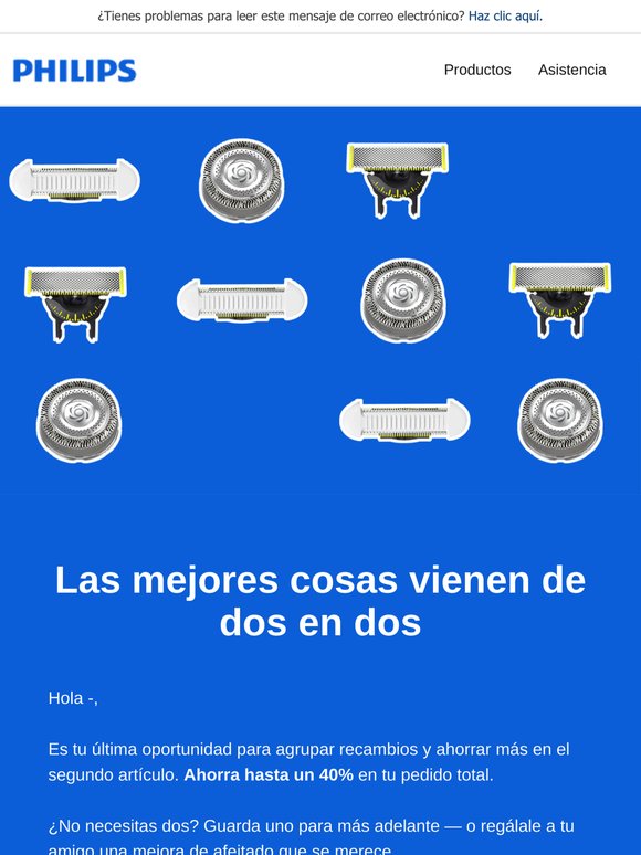 ⏰ Última oportunidad para renovar tu afeitado (¡y ahorrar!)