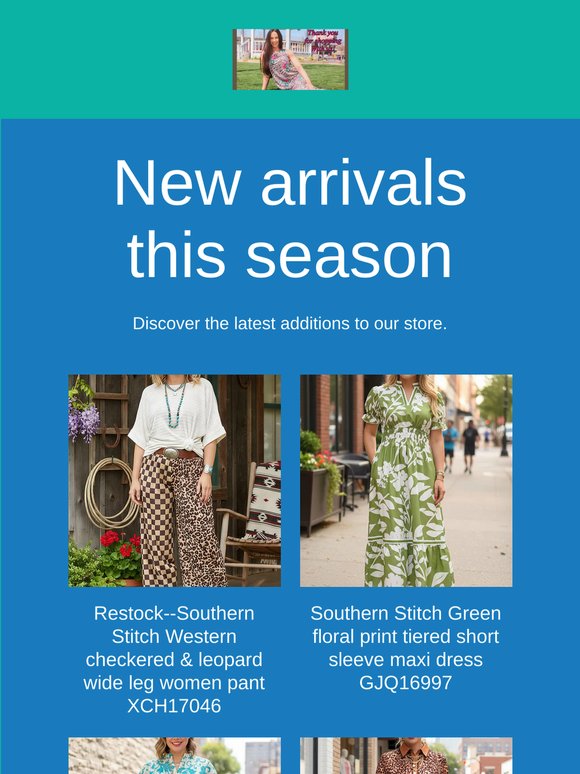 New Arrivals Just Dropped