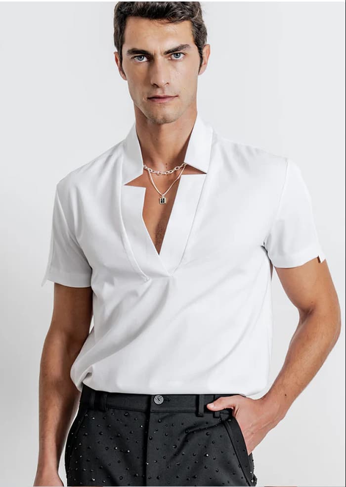 Star Neck Shirt