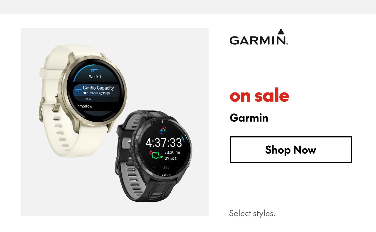 Garmin On Sale. Select styles. 