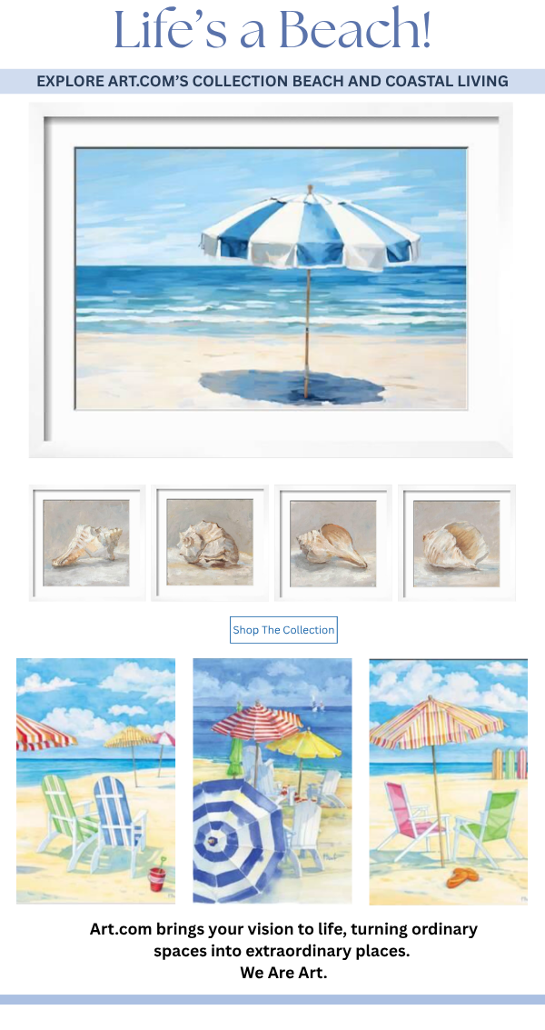 Life's a Beach! Explore Art.com's Collection: Beach and Coastal Living