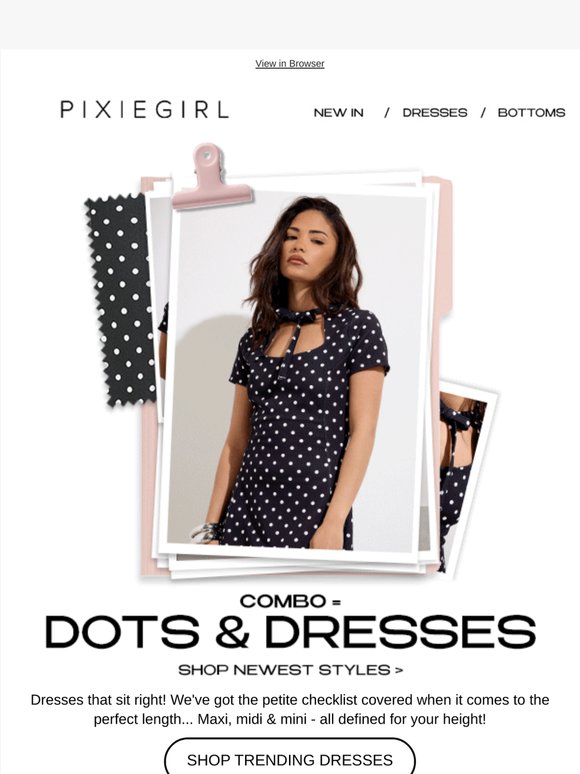 The Polka Dot Dress...👀