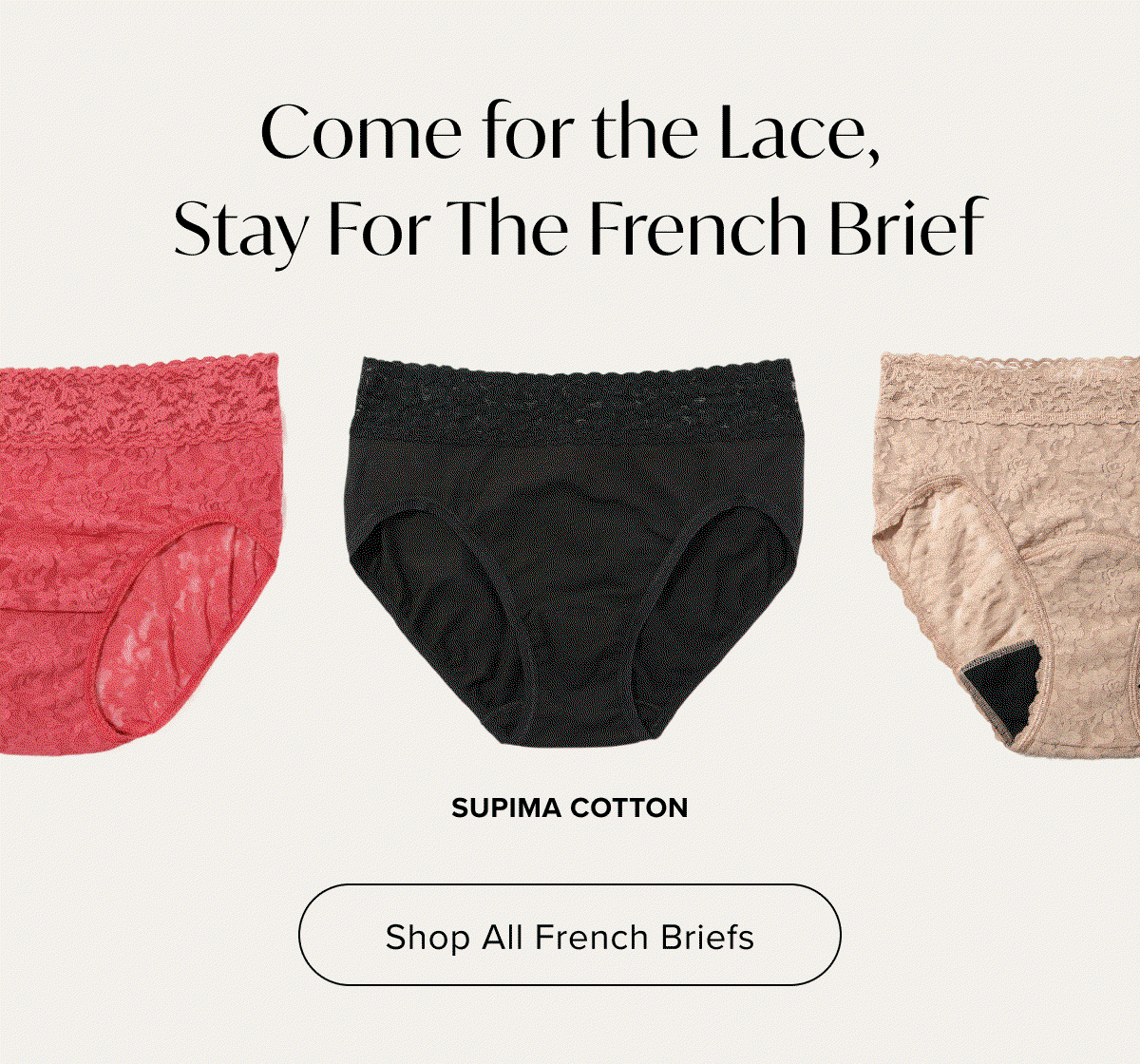 Cofme for the lace, stay for the French Brief - Shop all French Briefs