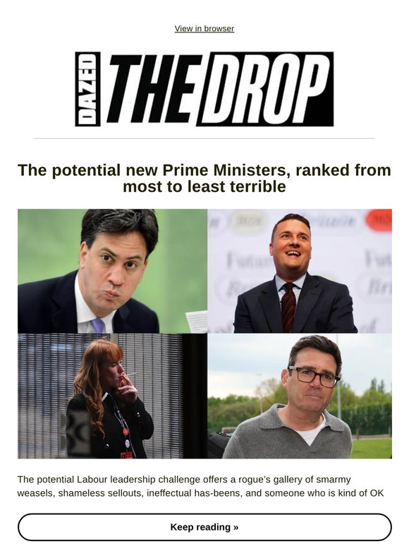The potential new Prime Ministers, ranked from most to least terrible