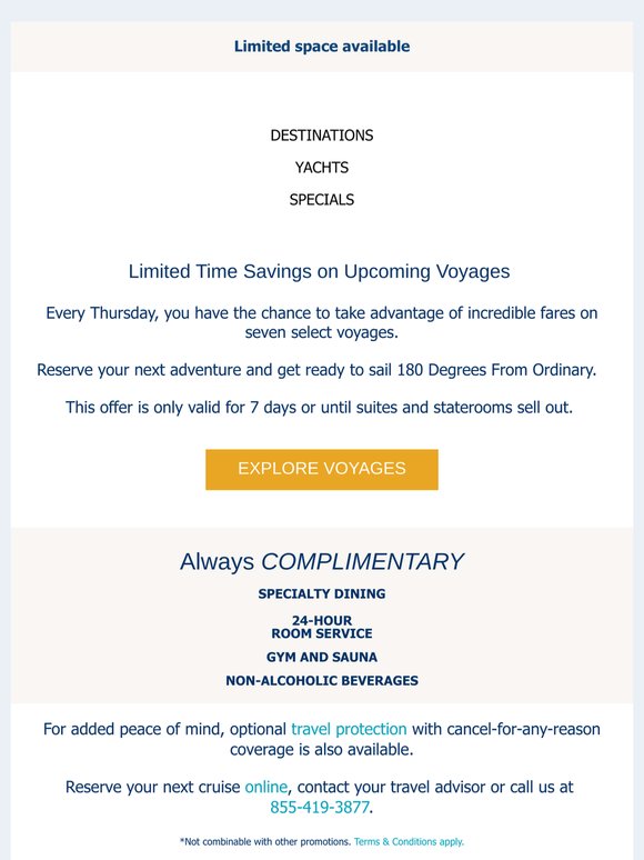 7-For-7: Sail Away & Save With These Cruise Savings