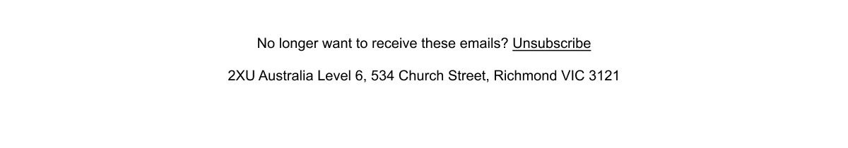 No longer want to recieve these emails? Unsubscribe