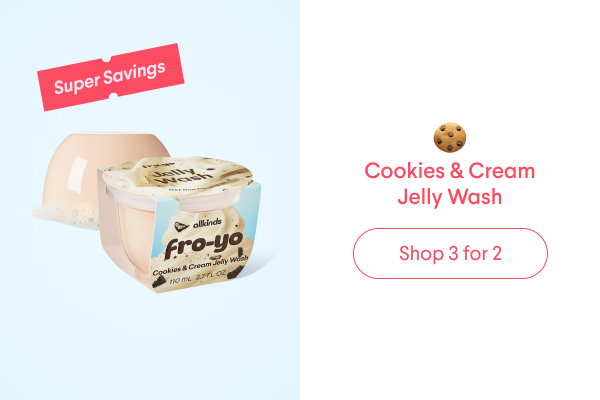Cookies & Cream Jelly Wash