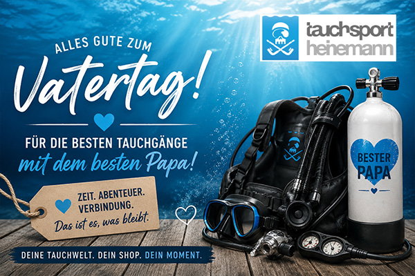 Angebote zum Mutter- und Vatertag bei Tauchsport Heinemann