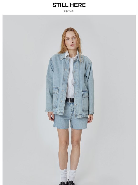 Barn Jacket + Cut Off Shorts