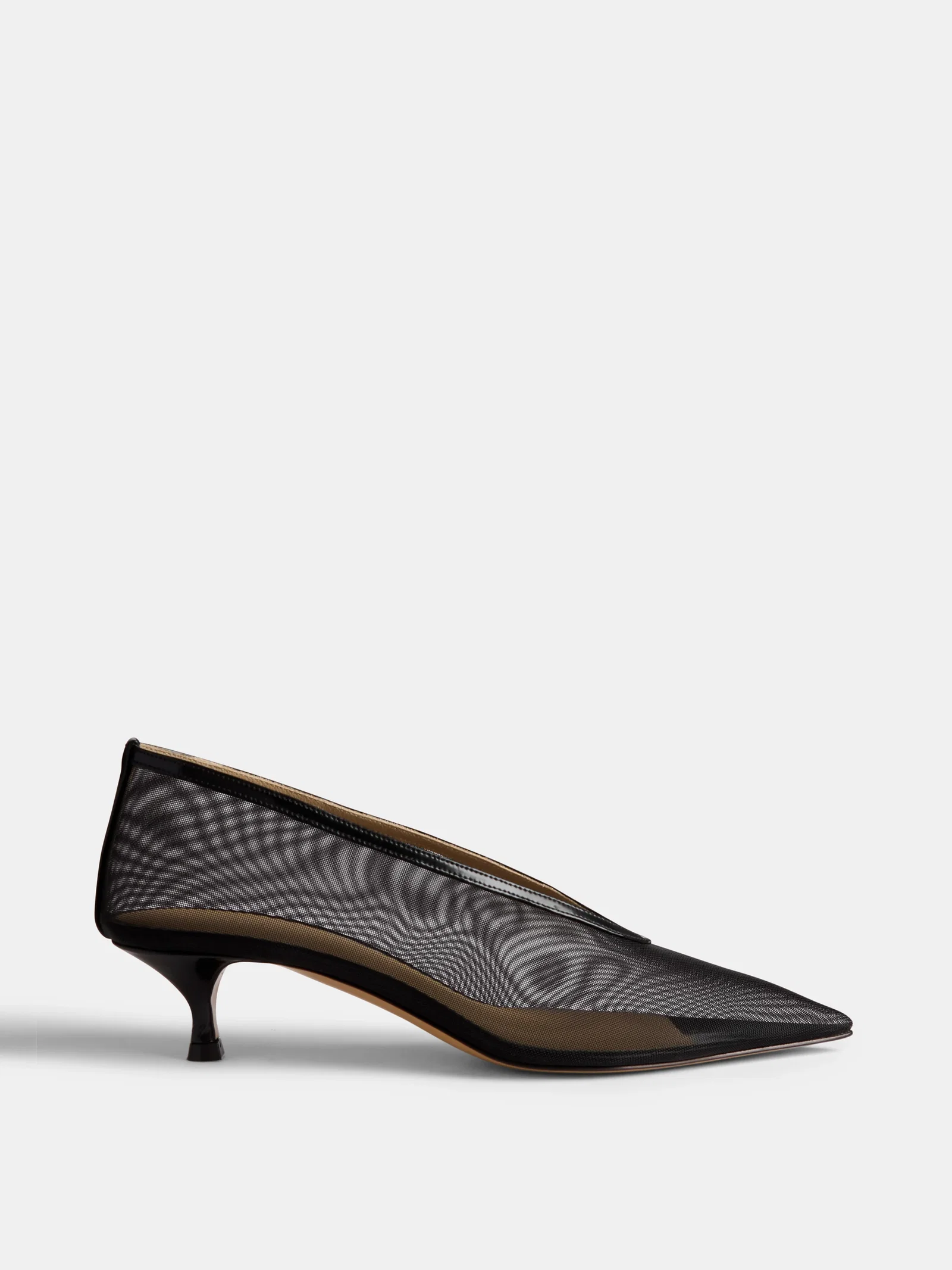 Image of Babouche Kitten / Black Mesh