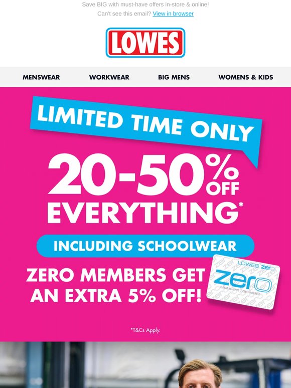3 DAYS LEFT: 20–50% OFF LITERALLY EVERYTHING*