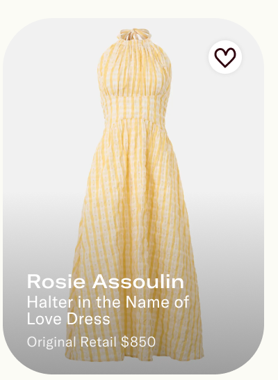 Halter in the Name of Love Dress