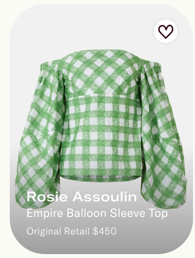Empire Balloon Sleeve Top