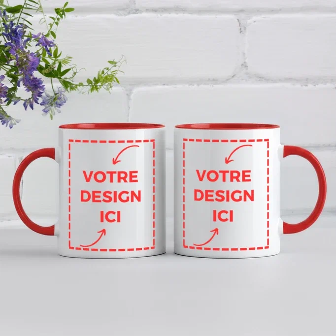 Mug colorée personnalisé | tostadora