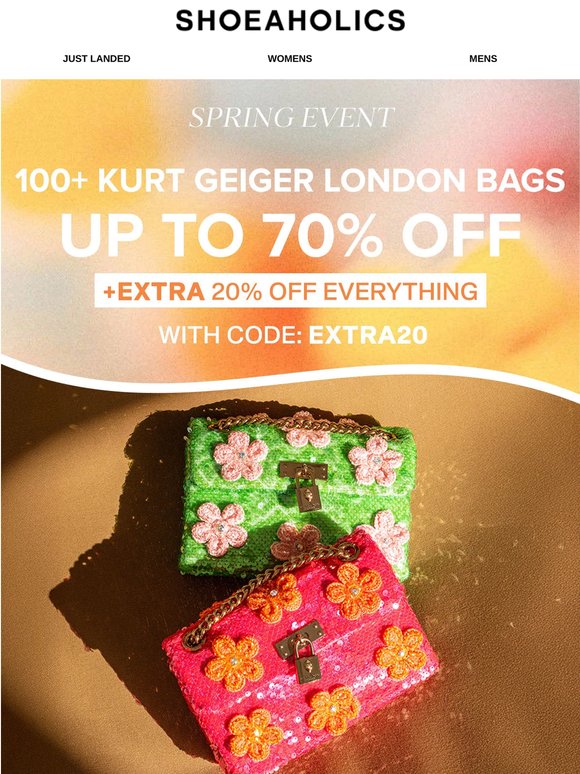 100+ Kurt Geiger London Bags Up To 70% Off 🛍️