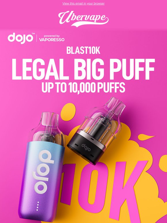 New Flavours - DOJO Blast 10K from £3.99