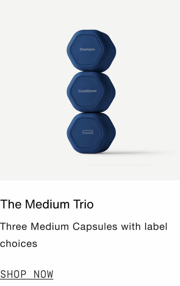 Click to shop The Medium Trio