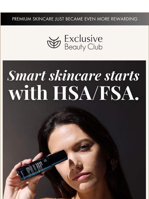 Now use your HSA/FSA funds on select products