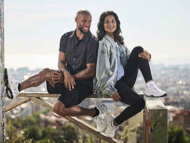 A couple sitting together