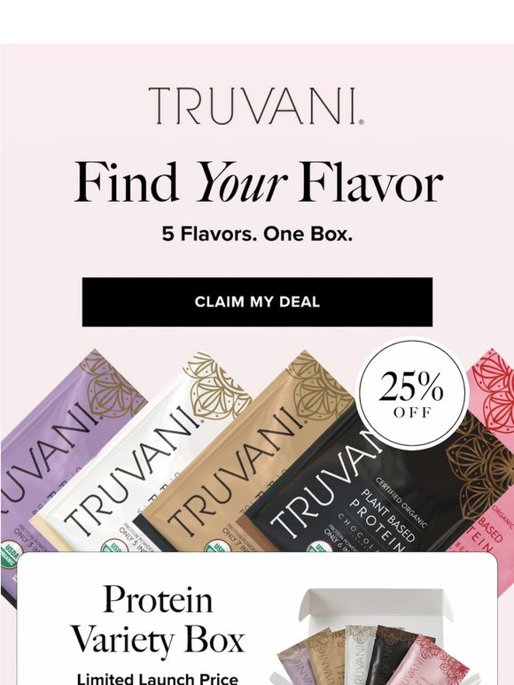 5 best-selling flavors. 10 single serves. 25% off + free gifts 🎁