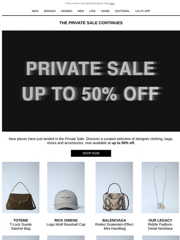 Up To 50% Off: New Additions