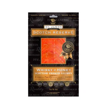 Scottish Reserve Smoked Salmon Infused With Whiskey & Honey