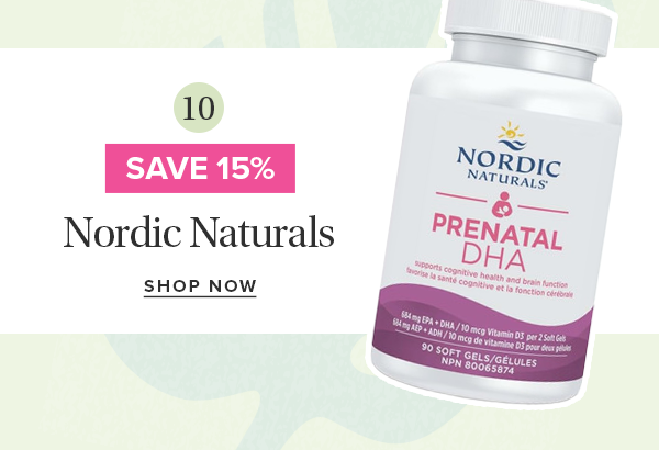 Save 15% on Nordic Naturals