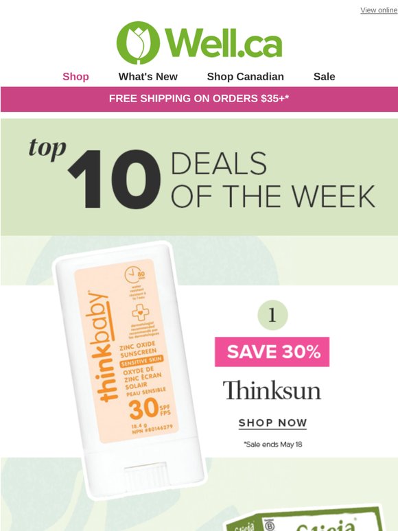 Our Top 10 Deals This Week
