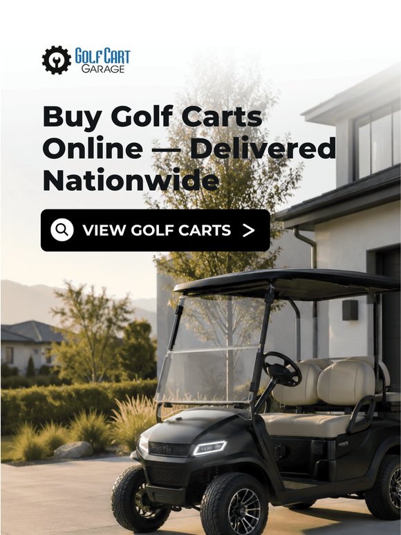 You Can Now Buy Golf Carts Directly From Our Site