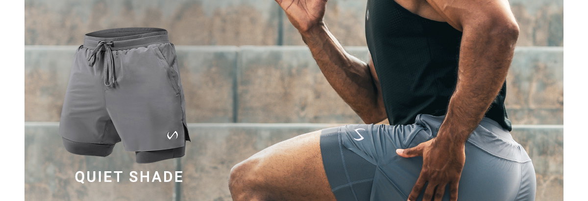 Element Shorts With Liner - Quiet Shade Gray