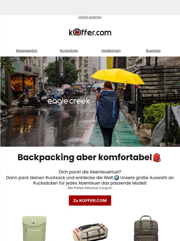 Rucksack-Highlights für deine Reisen!