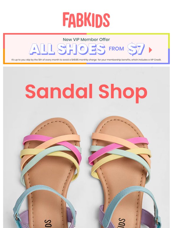 Summer Sandals They’ll Actually Wear—from $7 ☀️