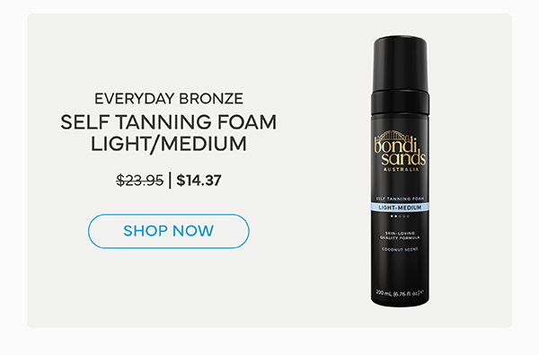 Shop Self Tanning Foam Light/Medium