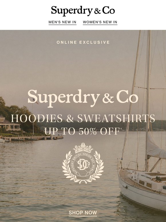 Bank Holiday Offers: Hoodies & Sweatshirts