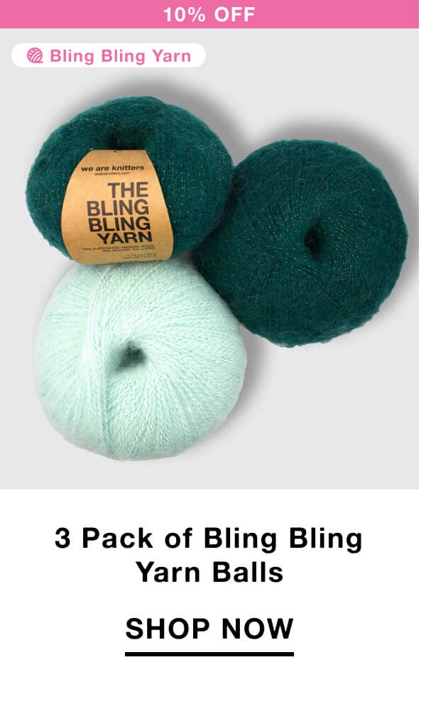 3 Pack of Bling Bling Yarn Balls