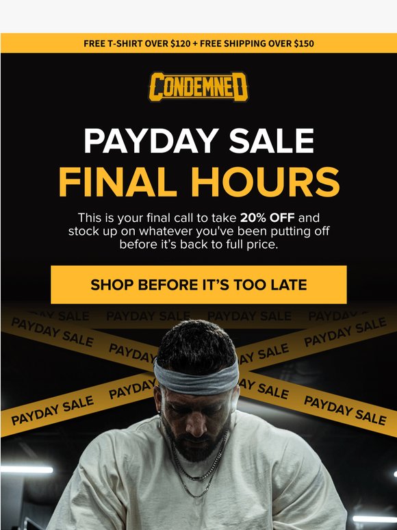 ⏰Final Hours For 20% Off