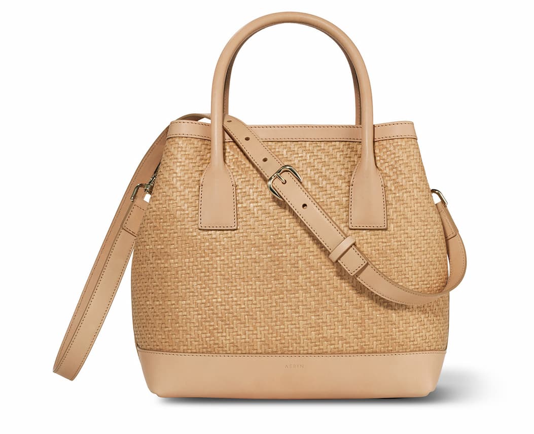 Raffia Nano Weekender Bag