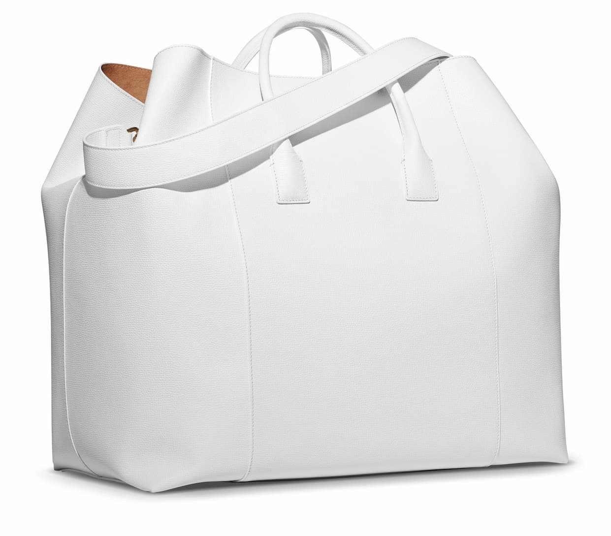 Leather Oversized Weekender Bag