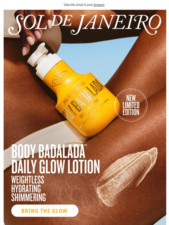 Shimmer alert ✨New Body Badalada Daily Glow Lotion