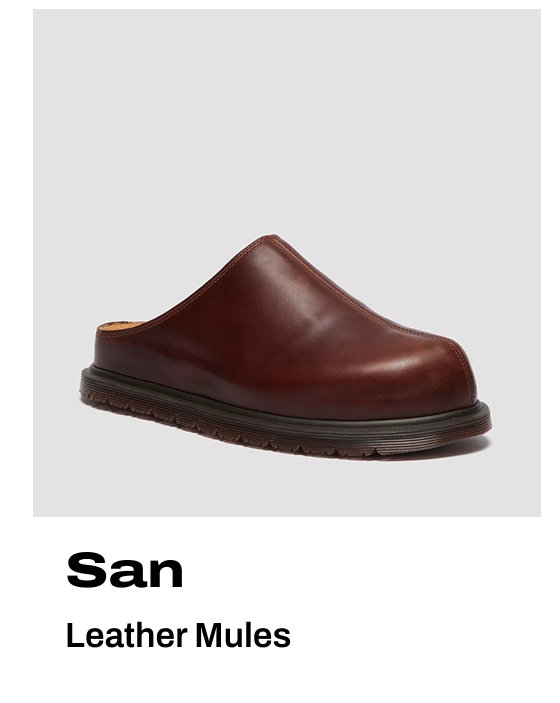 San Leather Mules
