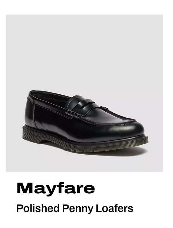 Mayfare Polished Penny Loafers