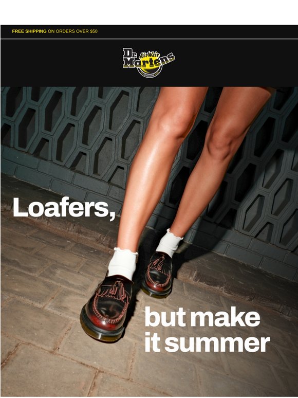 Loafers, but make it summer