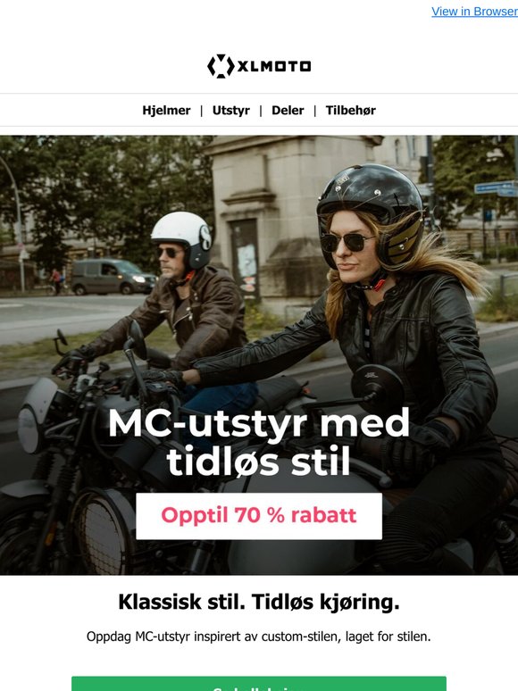 Tidløst design, laget for hverdagskjøring.