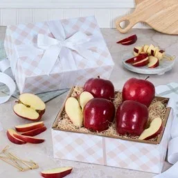 Image of Crisp Red Apples Fruit Gift Box