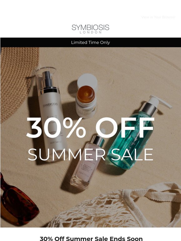 Save 30% Before It’s Gone