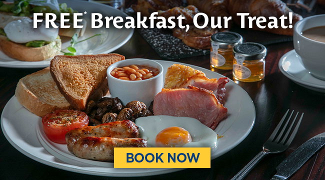 Free breakfast sale
